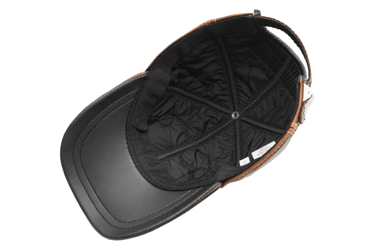 Legendary "Route 66" Leather Baseball Cap